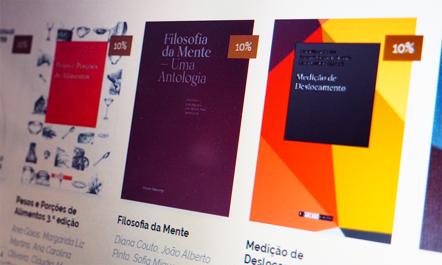 Menos 10%, mais leitura: as promoções chegaram à U.Porto Press